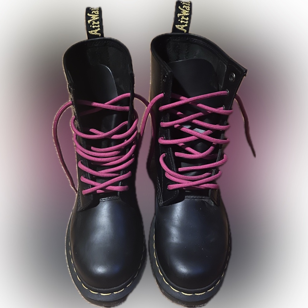 Dr. Martens AirWair Black Leather Boots